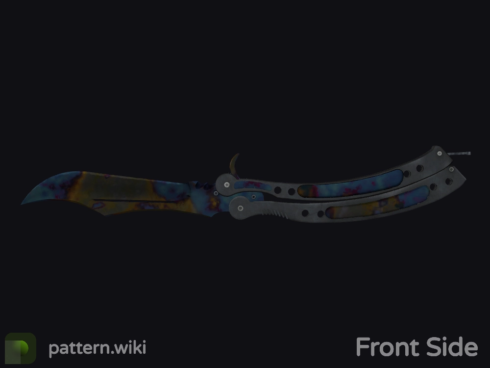 Butterfly Knife Case Hardened seed 906