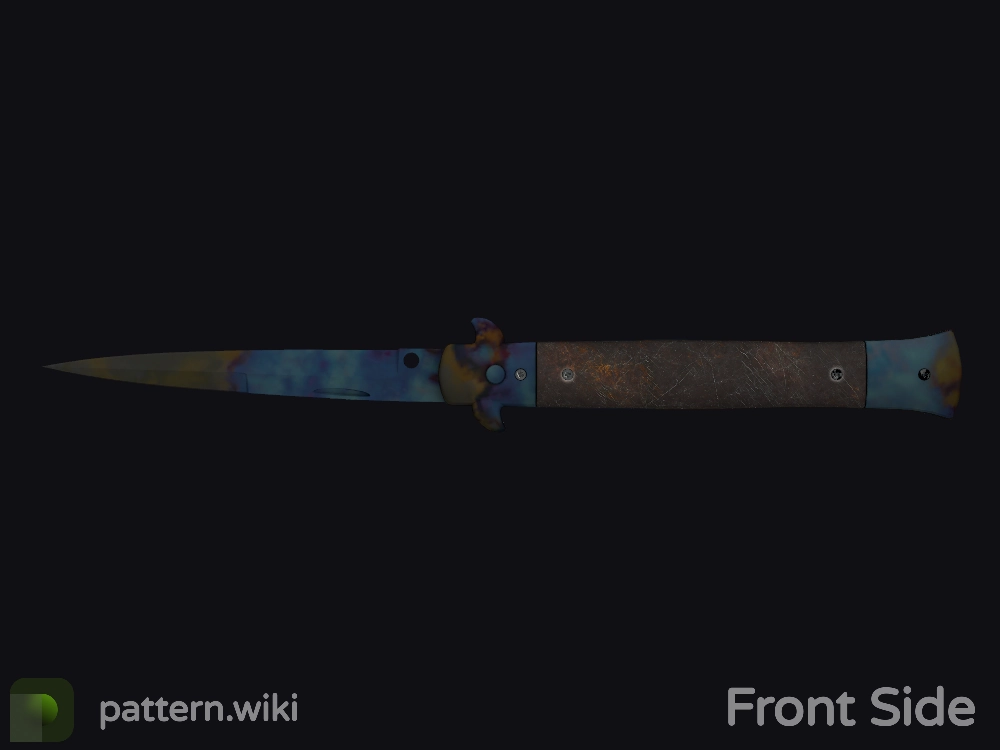 Stiletto Knife Case Hardened seed 776