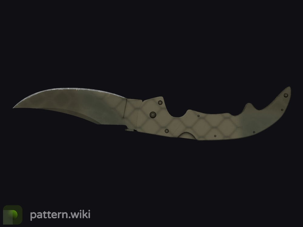 Falchion Knife Safari Mesh seed 541