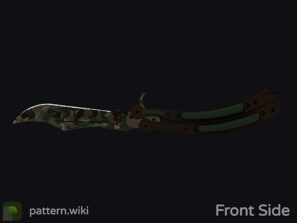 Butterfly Knife Forest DDPAT seed 400