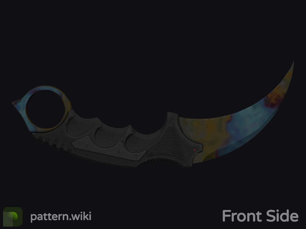 Karambit Case Hardened seed 652