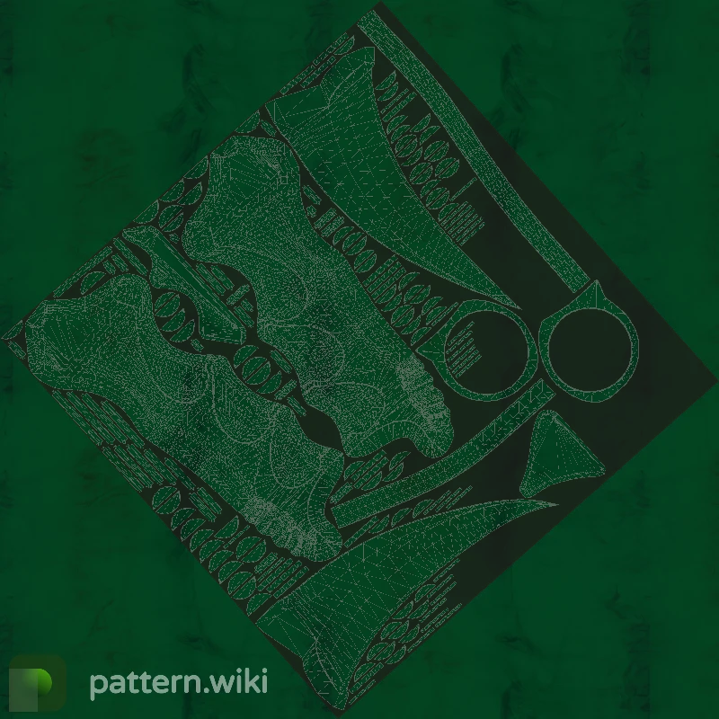 Karambit Gamma Doppler seed 30 pattern template