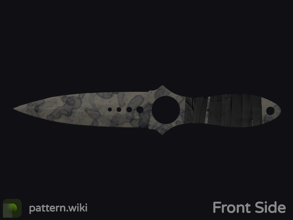 Skeleton Knife Stained seed 756