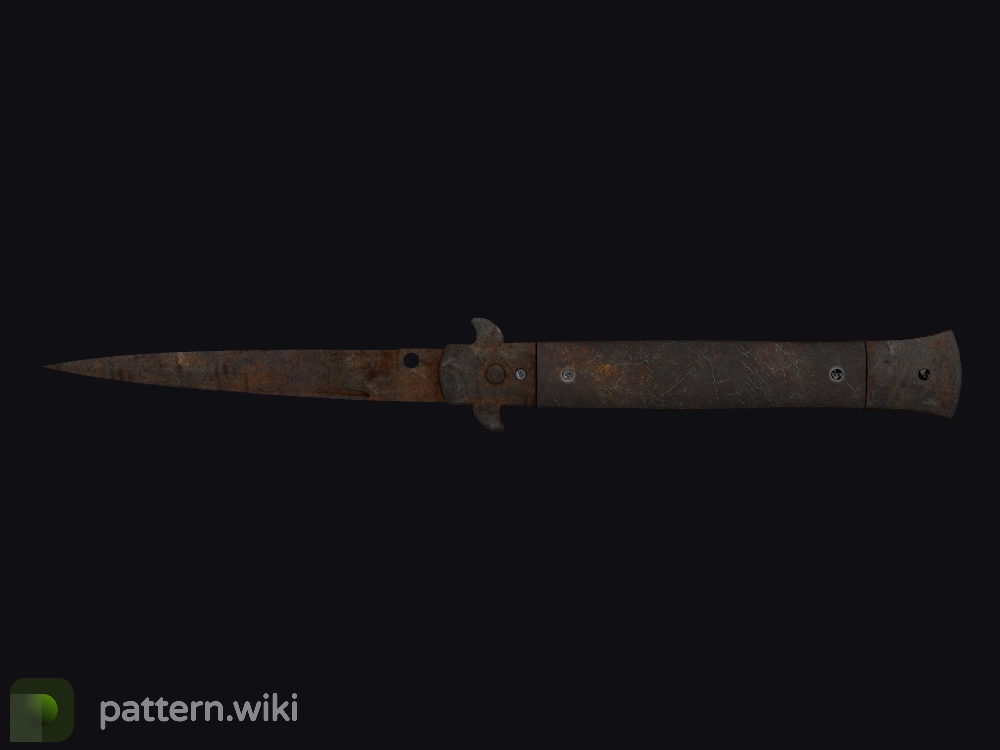 Stiletto Knife Rust Coat seed 673