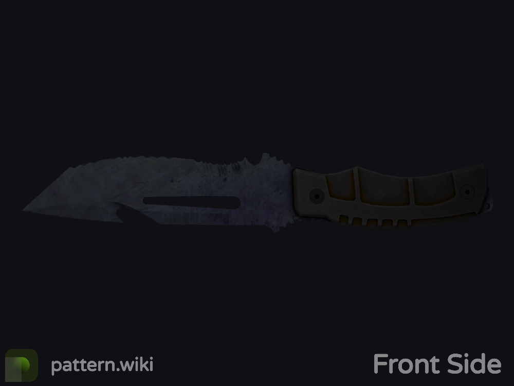 Survival Knife Blue Steel seed 809