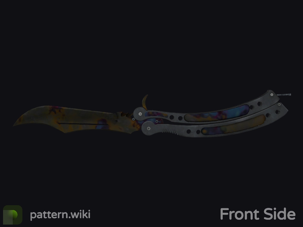 Butterfly Knife Case Hardened seed 210