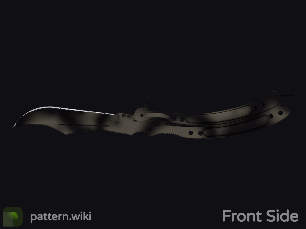 Butterfly Knife Scorched seed 848