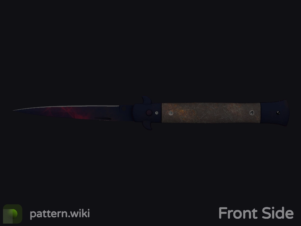 Stiletto Knife Doppler seed 754