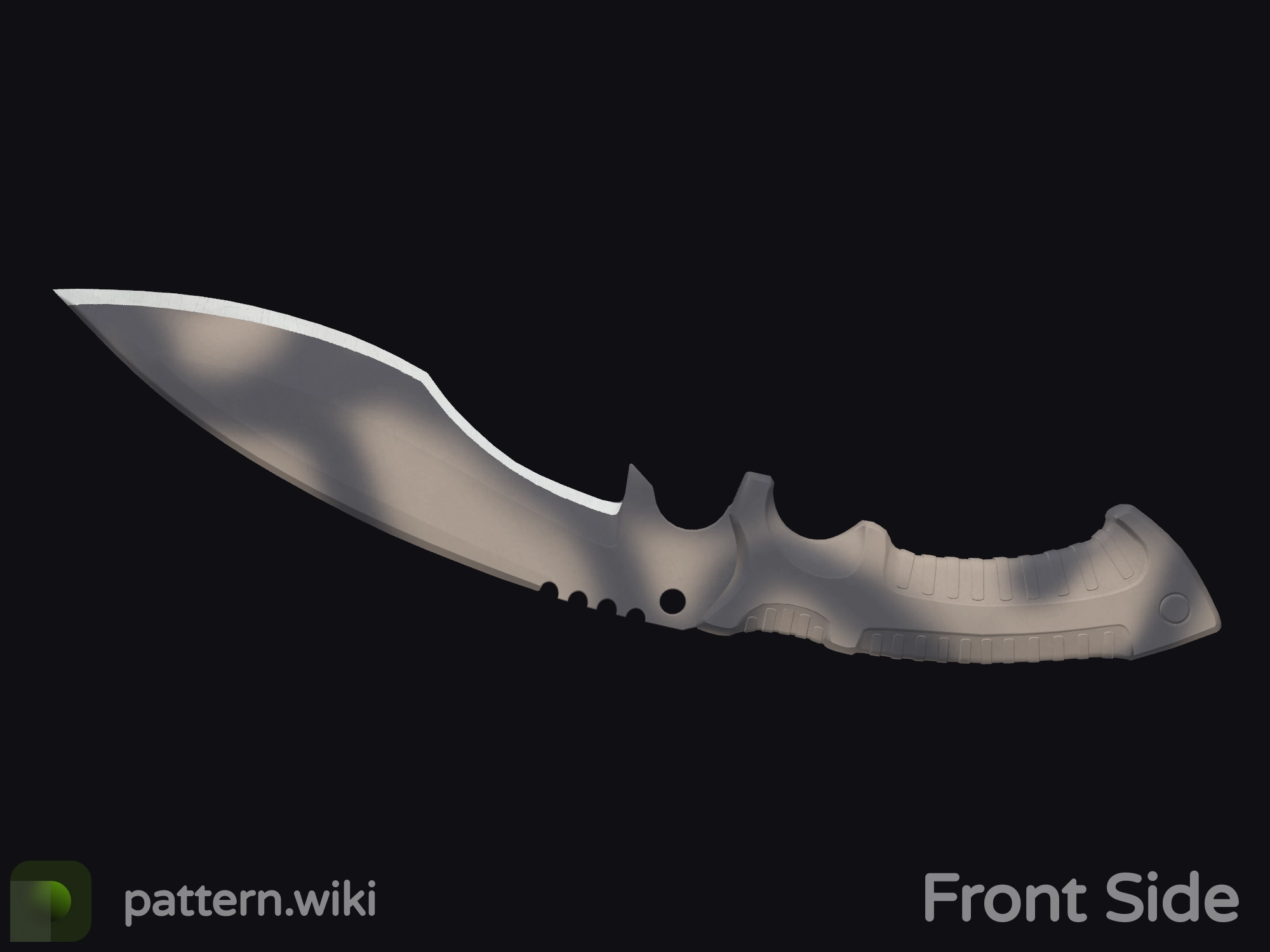 Kukri Knife Scorched seed 278