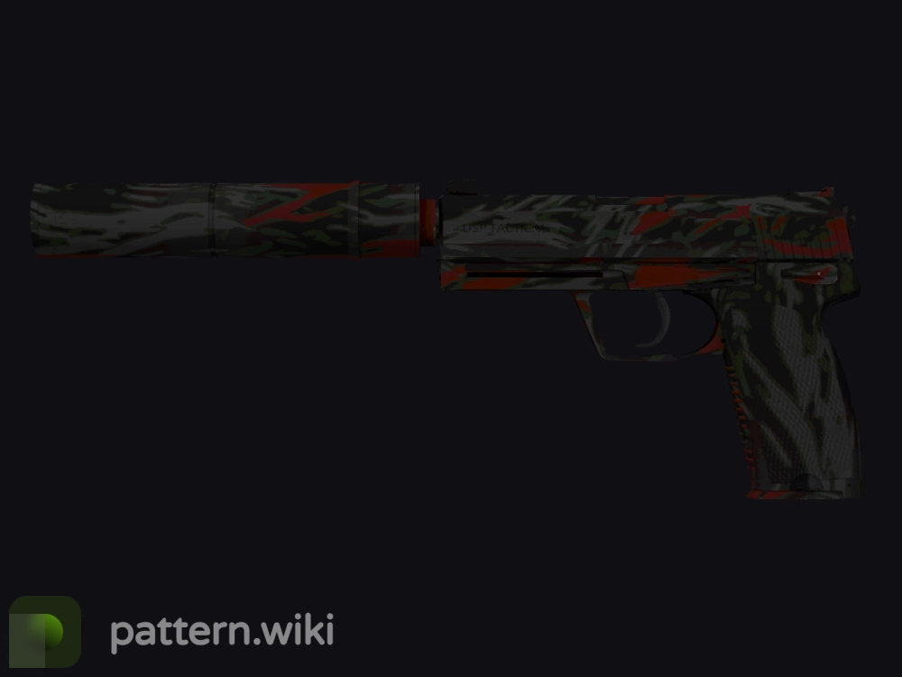 USP-S Blood Tiger seed 196