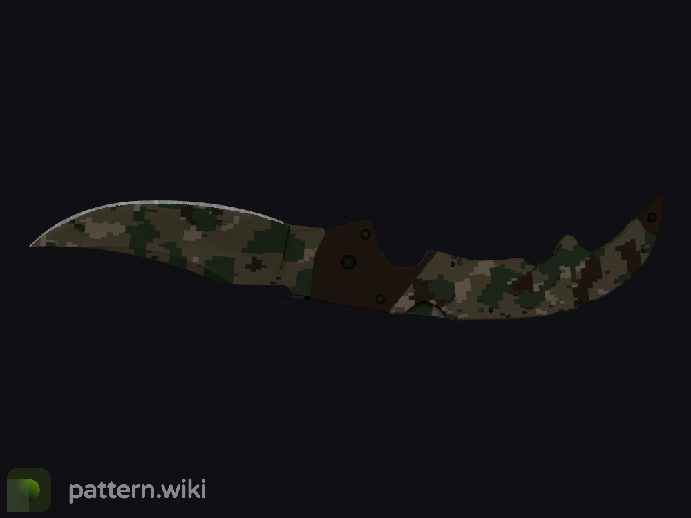 Falchion Knife Forest DDPAT seed 368