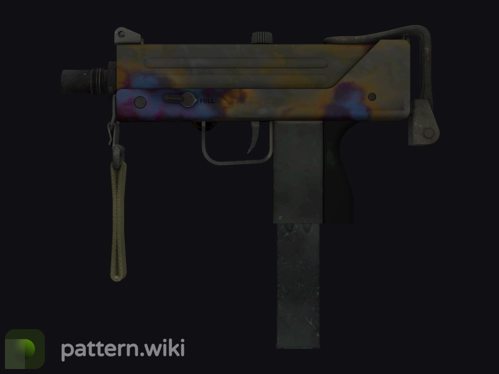 MAC-10 Case Hardened seed 852