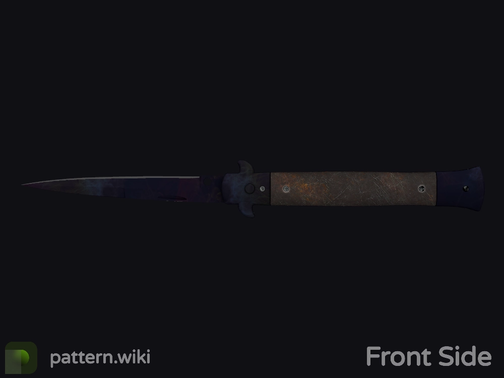 Stiletto Knife Doppler seed 151