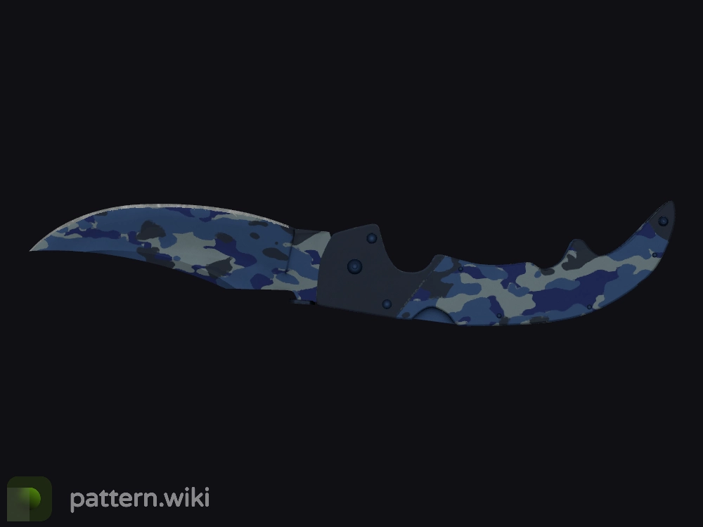 Falchion Knife Bright Water seed 168