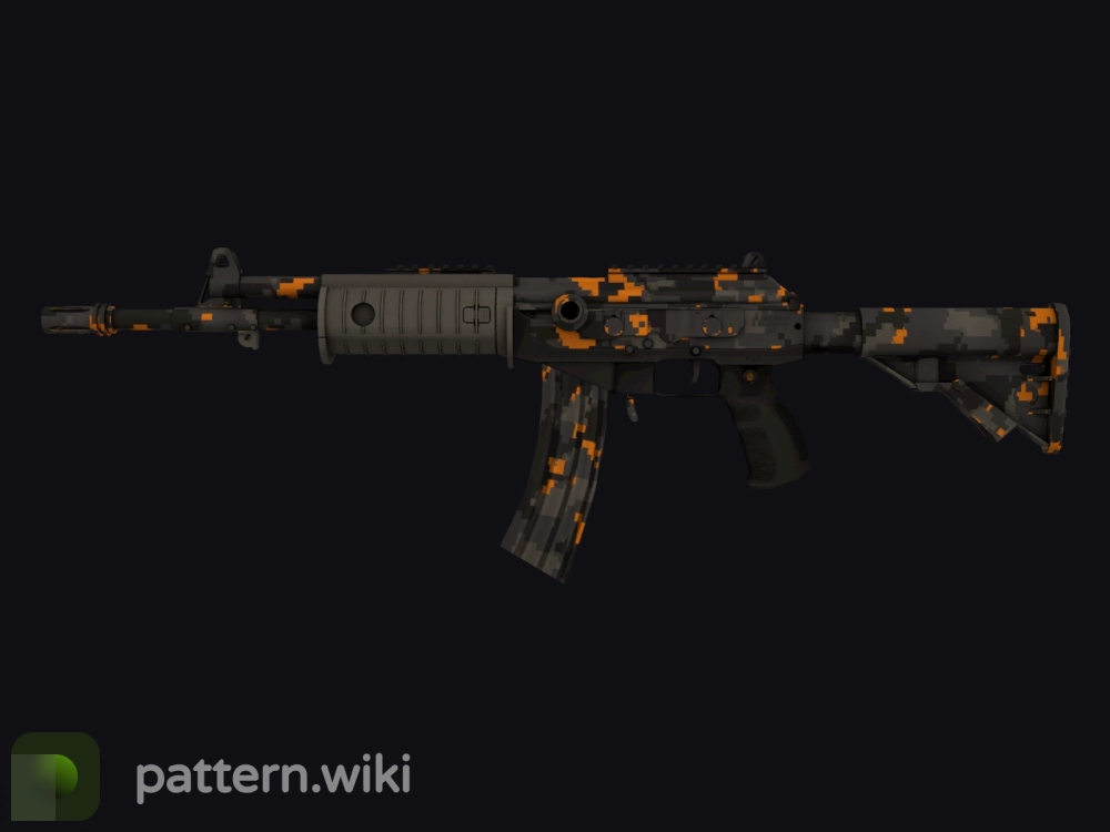 Galil AR Orange DDPAT seed 372