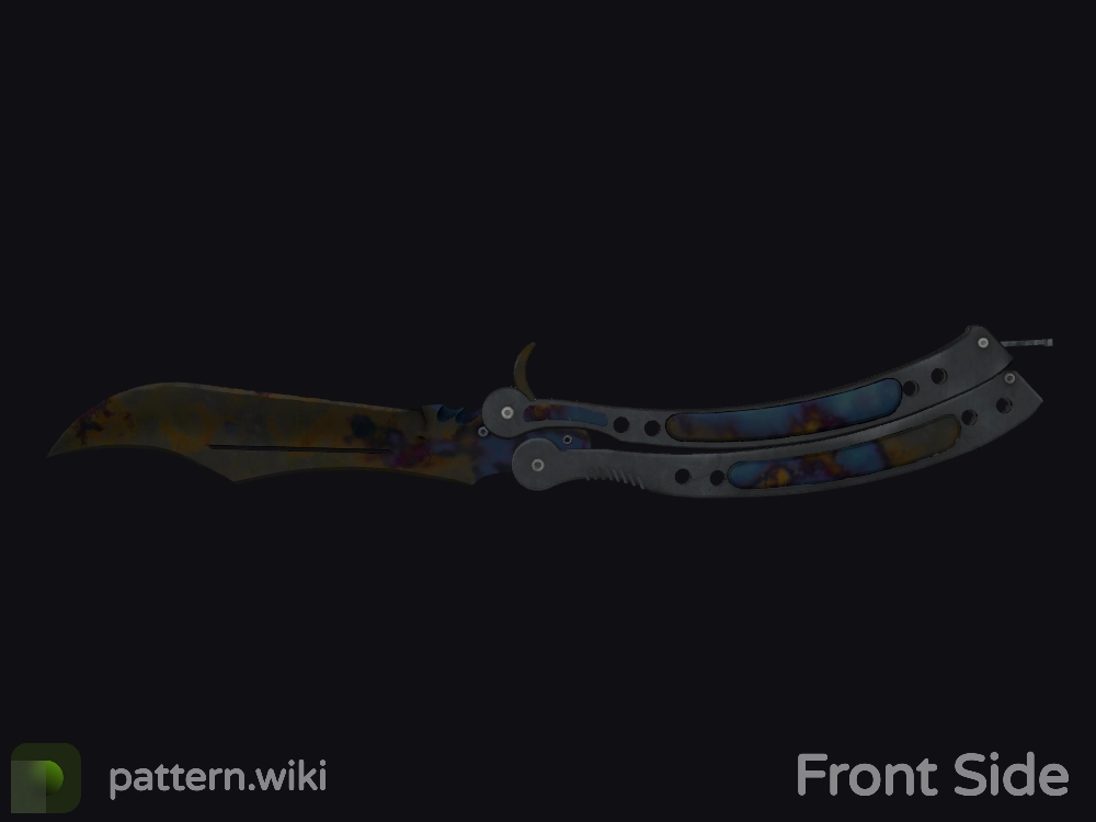 Butterfly Knife Case Hardened seed 345