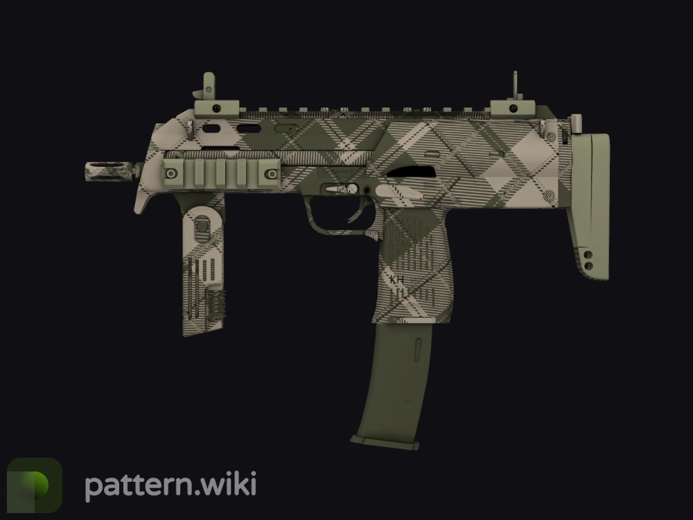 MP7 Olive Plaid seed 948