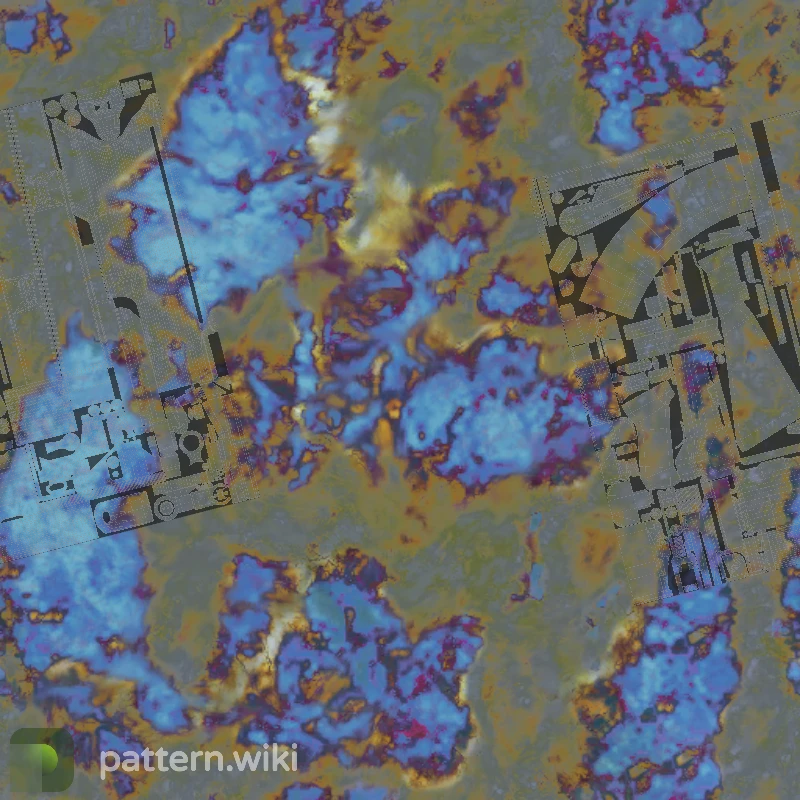 AK-47 Case Hardened seed 993 pattern template