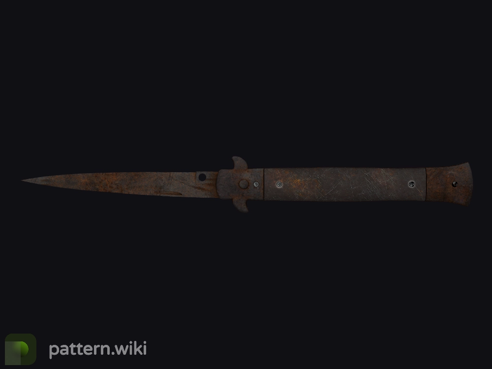 Stiletto Knife Rust Coat seed 986