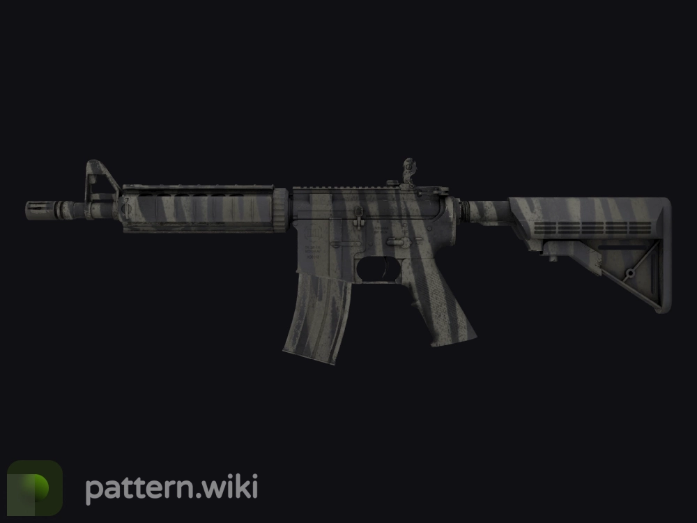 M4A4 Faded Zebra seed 16