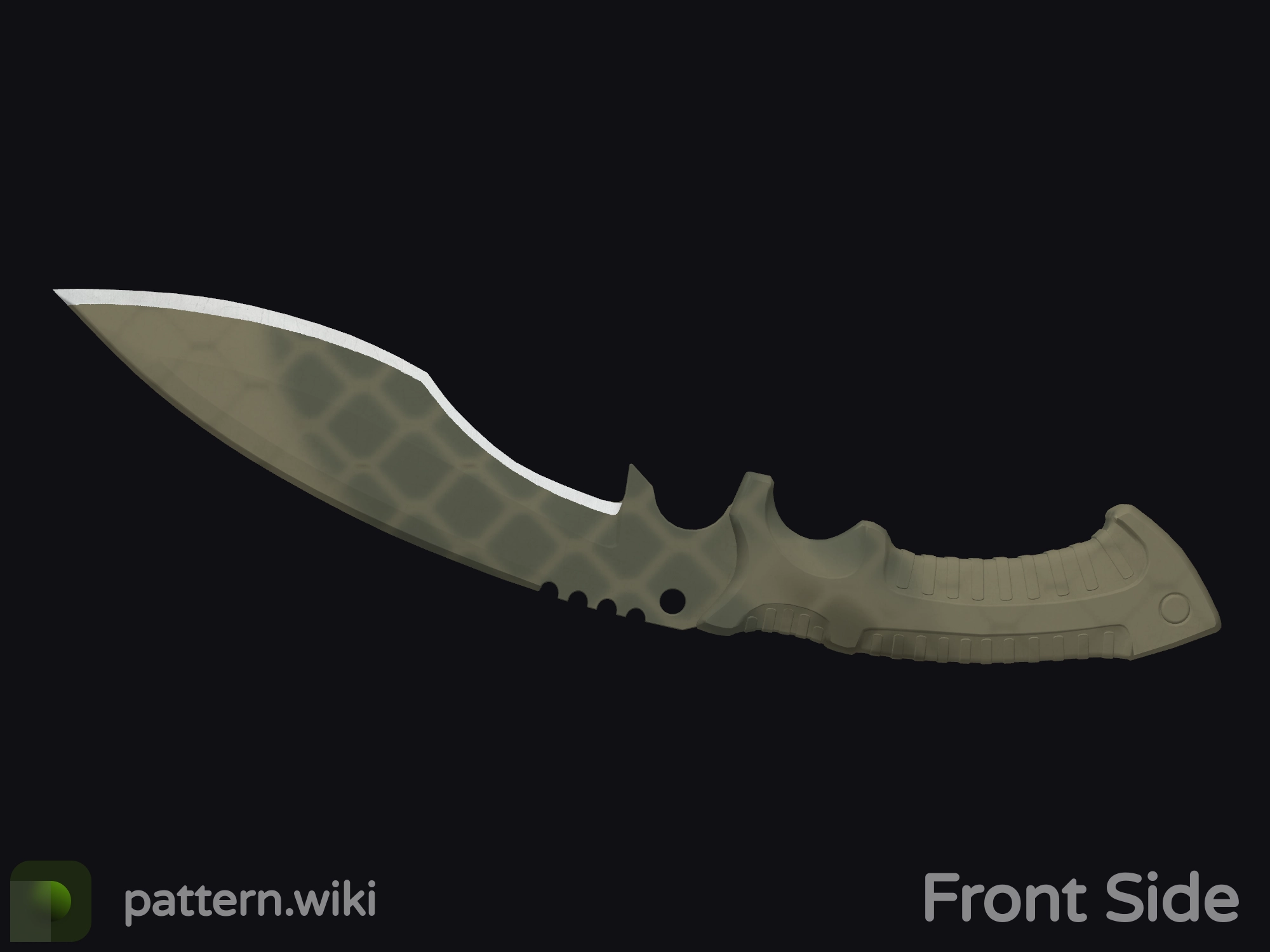 Kukri Knife Safari Mesh seed 828