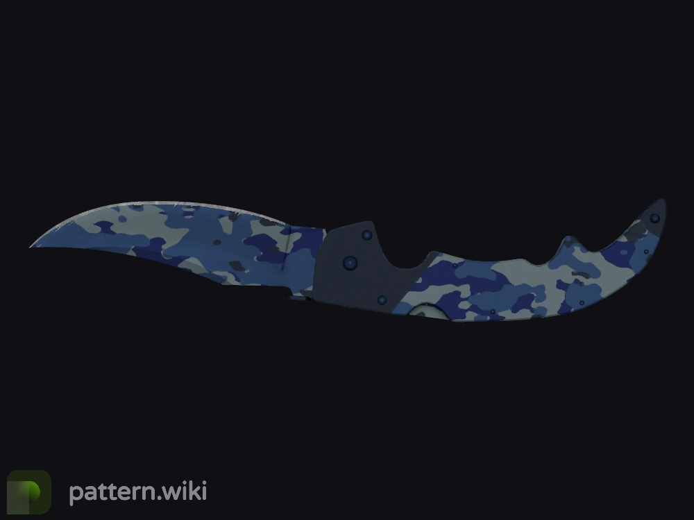 Falchion Knife Bright Water seed 187