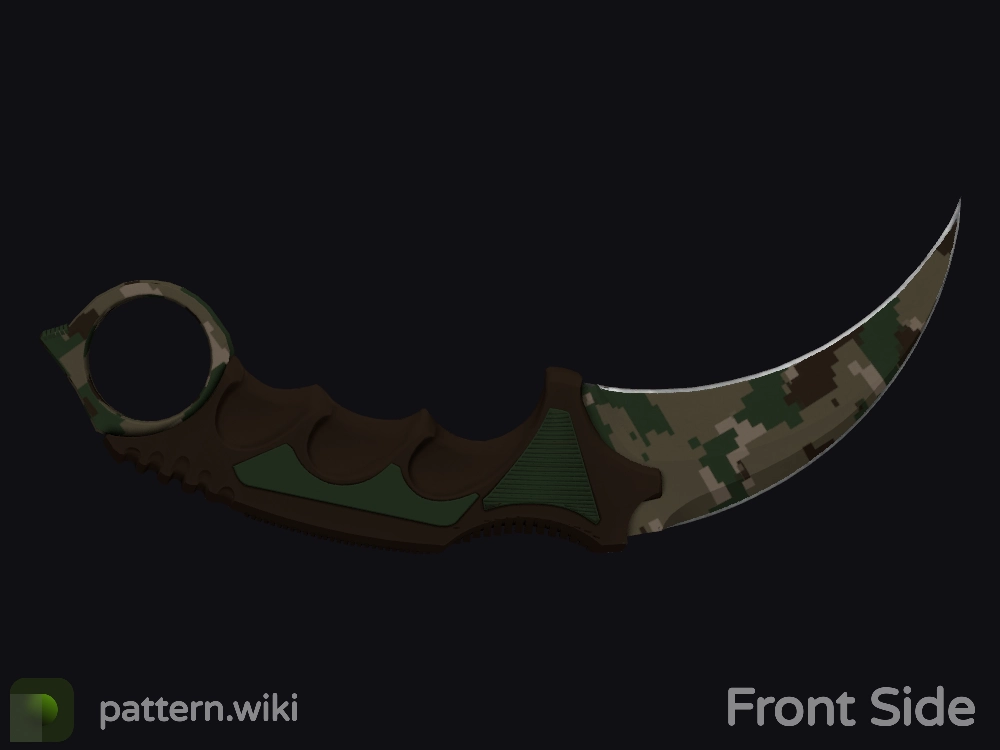 Karambit Forest DDPAT seed 120