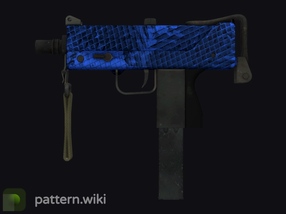 MAC-10 Lapis Gator seed 88