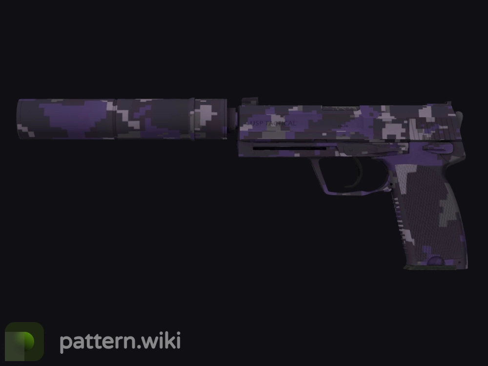 USP-S Purple DDPAT seed 494