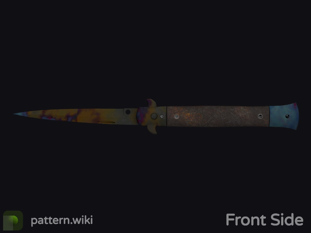 Stiletto Knife Case Hardened seed 291