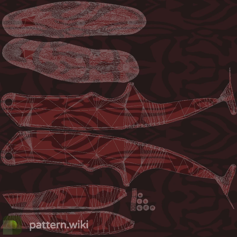 Gut Knife Slaughter seed 468 pattern template