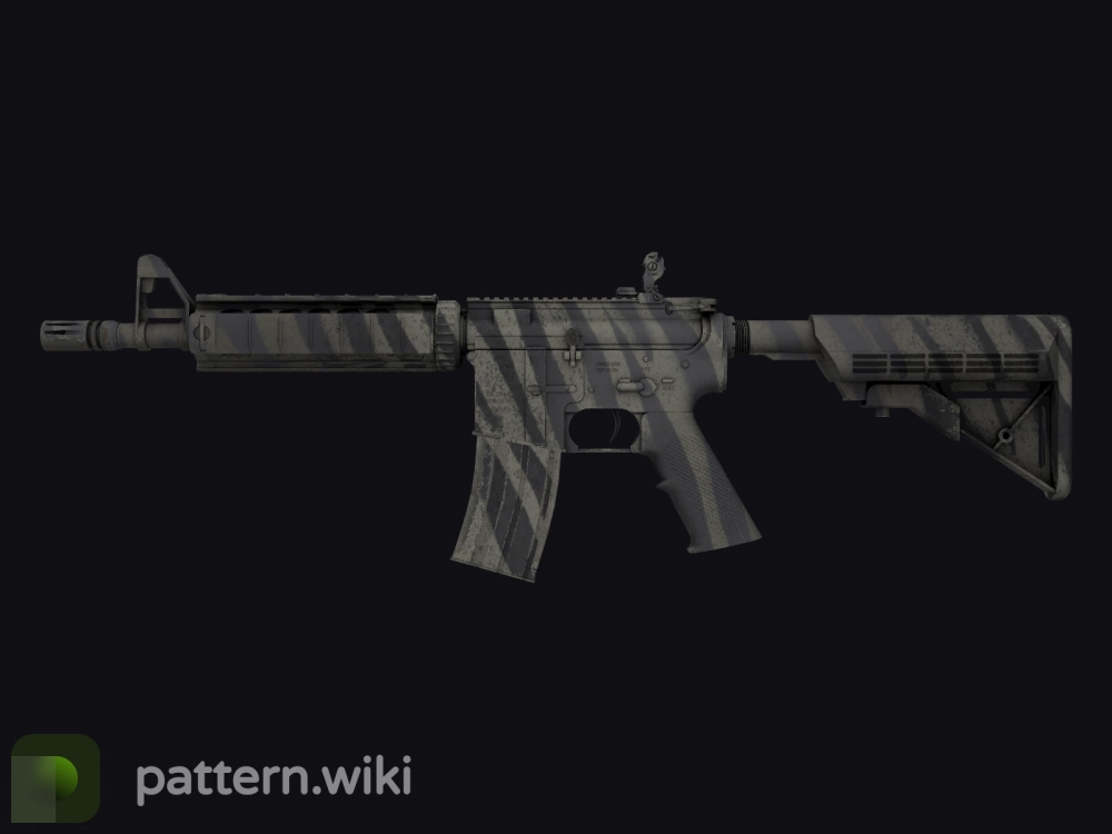 M4A4 Faded Zebra seed 943