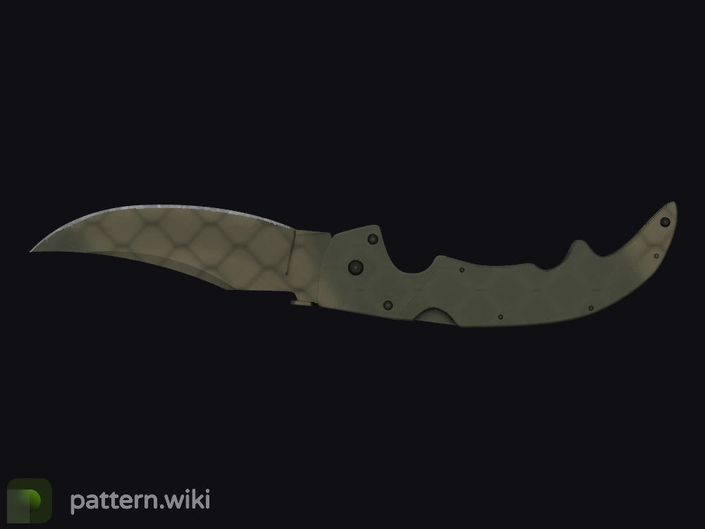 Falchion Knife Safari Mesh seed 871