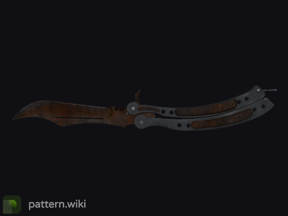 Butterfly Knife Rust Coat seed 888