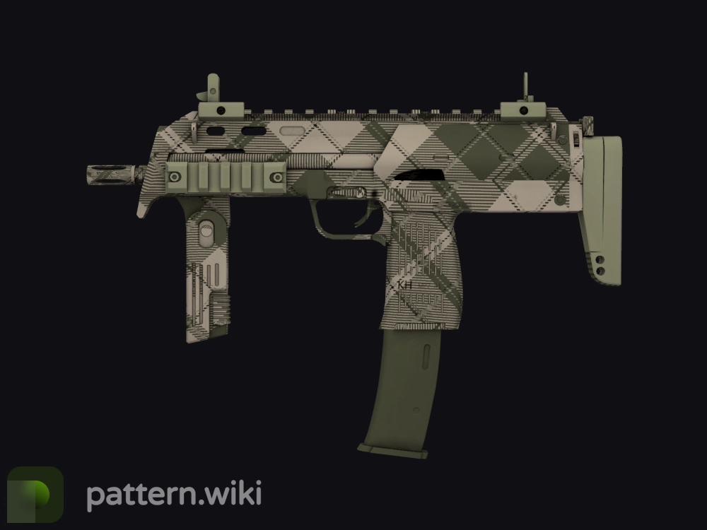 MP7 Olive Plaid seed 457