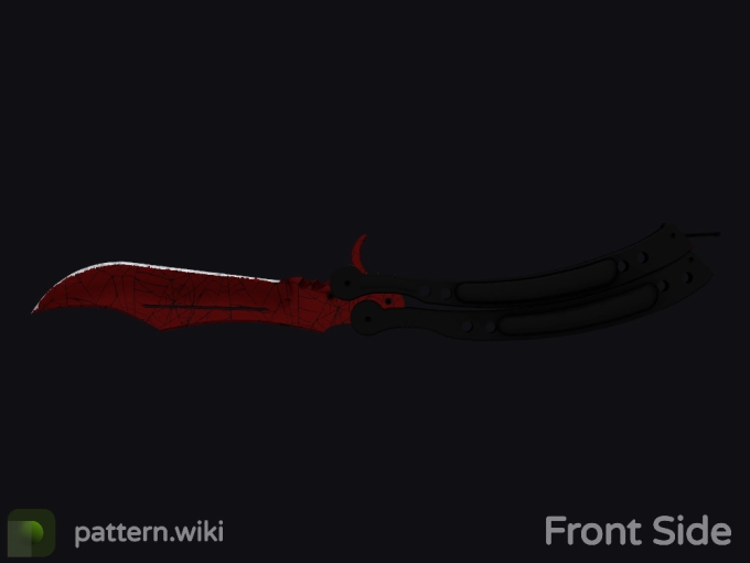 Butterfly Knife Crimson Web preview