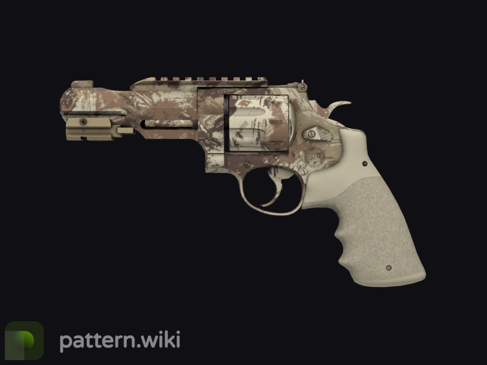 R8 Revolver Desert Brush seed 14