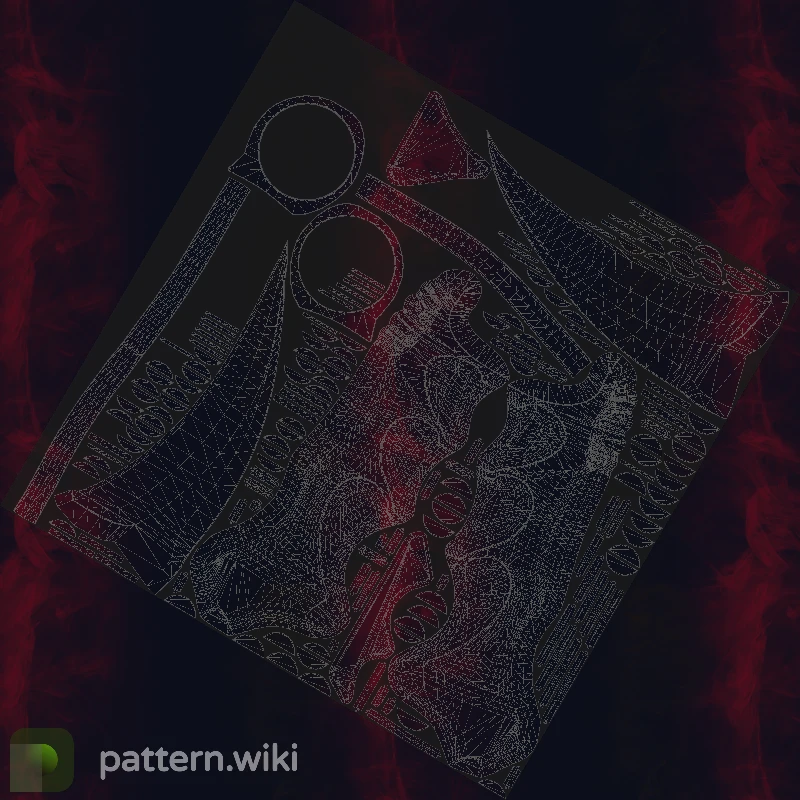 Karambit Doppler seed 15 pattern template