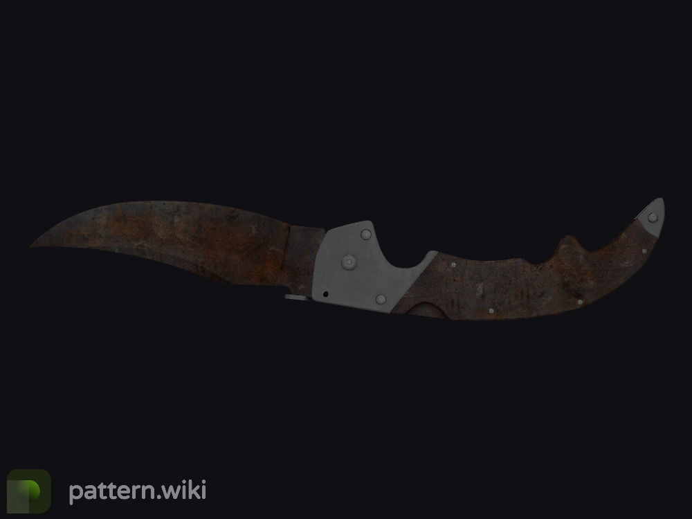 Falchion Knife Rust Coat seed 554