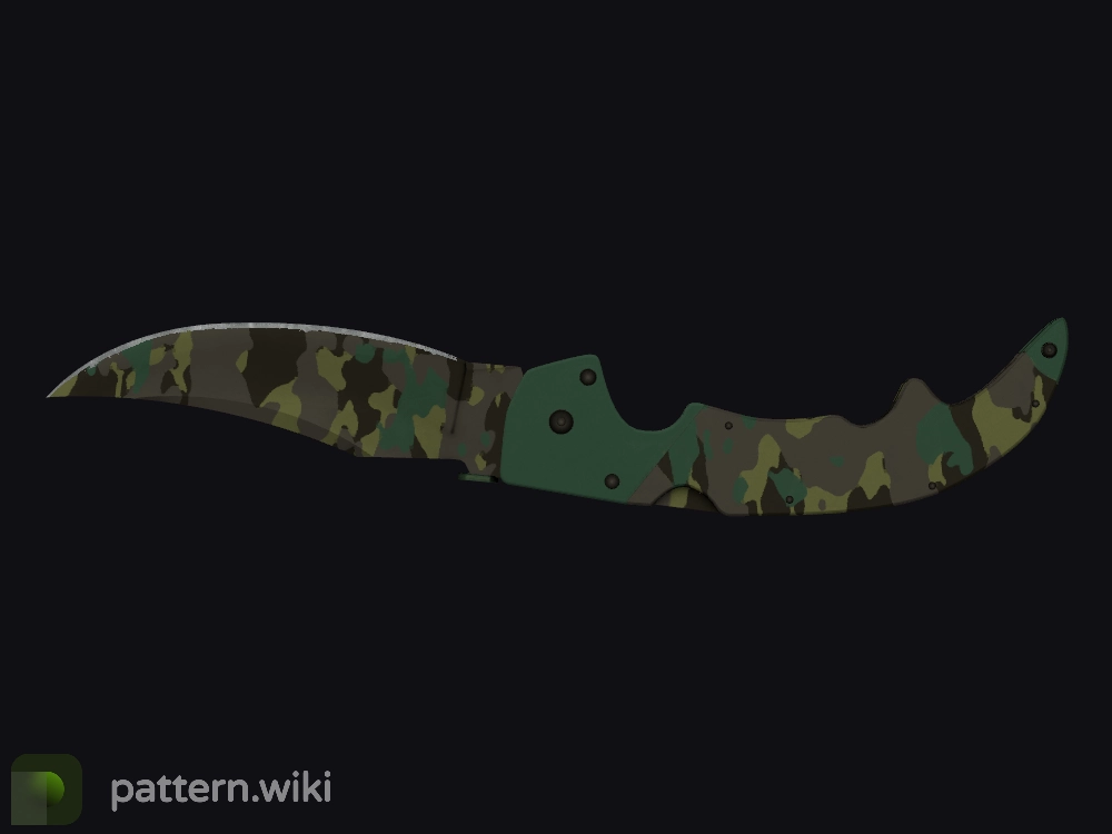 Falchion Knife Boreal Forest seed 246