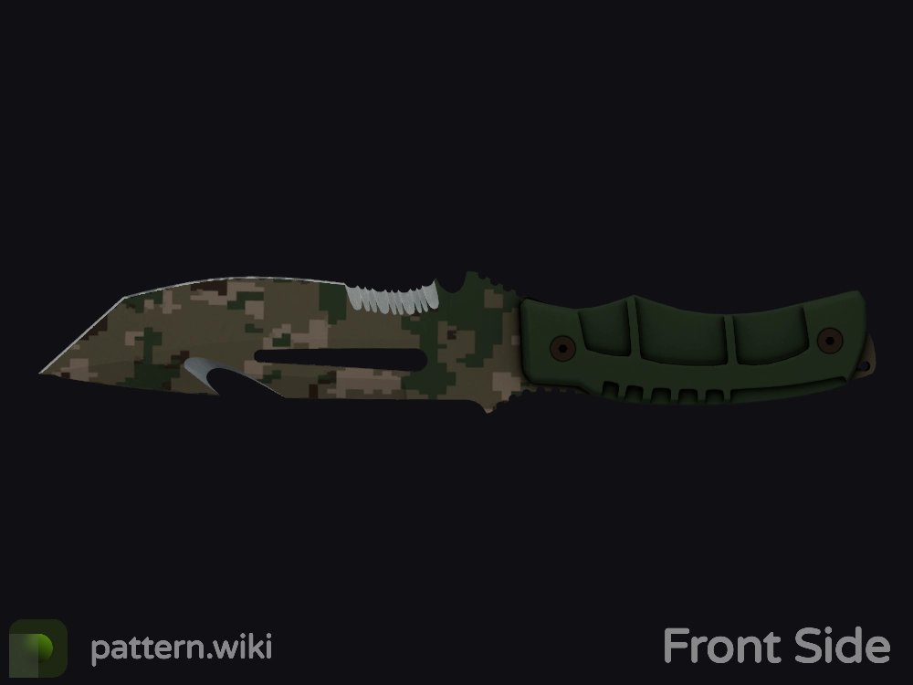 Survival Knife Forest DDPAT seed 117