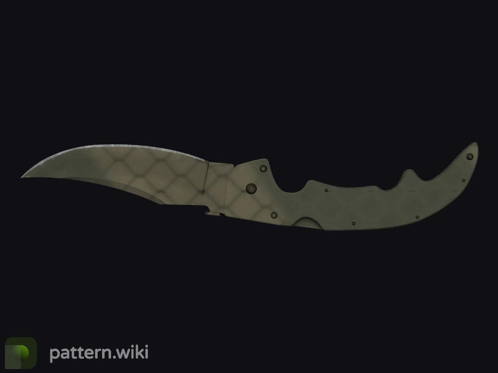 Falchion Knife Safari Mesh seed 746