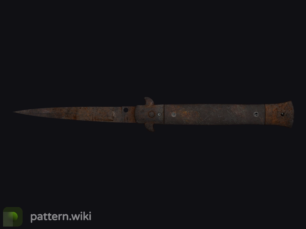 Stiletto Knife Rust Coat seed 748