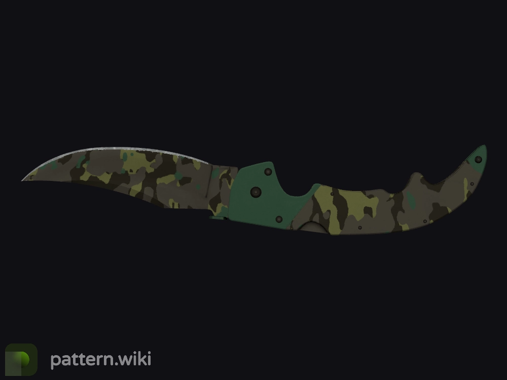 Falchion Knife Boreal Forest seed 418