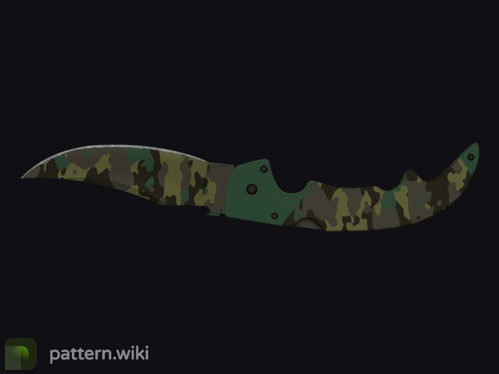 Falchion Knife Boreal Forest seed 323