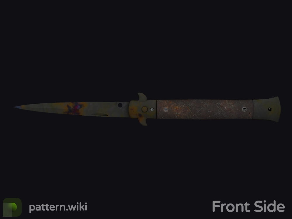 Stiletto Knife Case Hardened seed 195