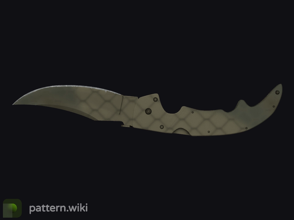 Falchion Knife Safari Mesh seed 796