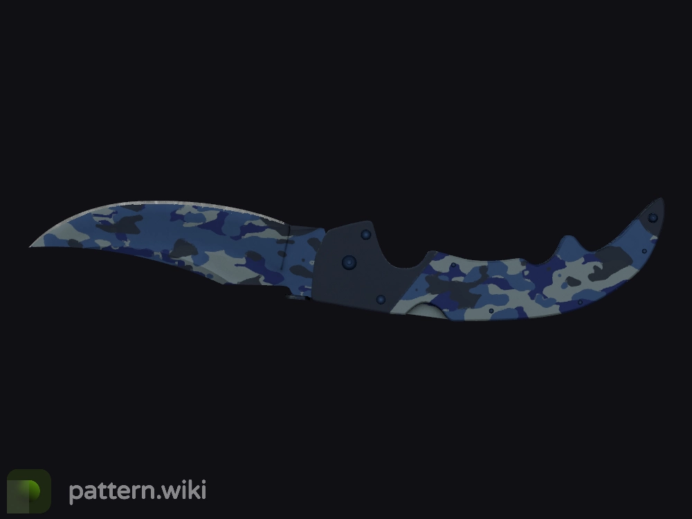 Falchion Knife Bright Water seed 156