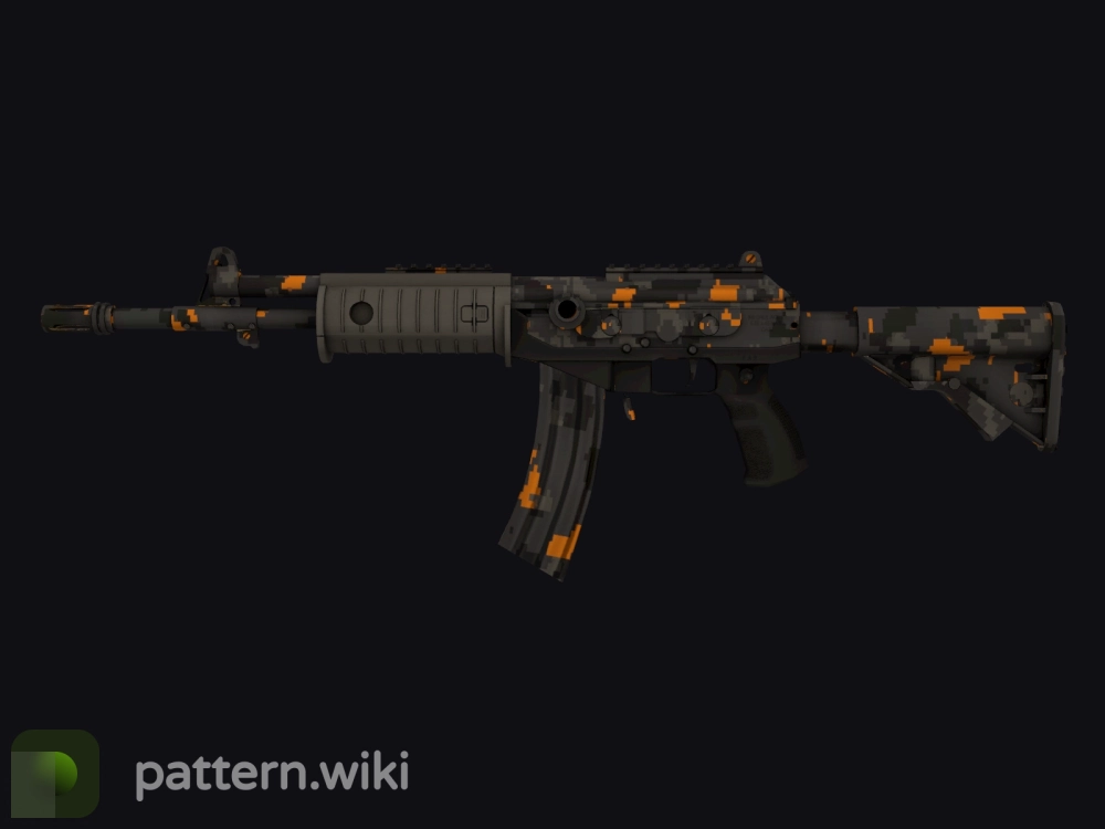 Galil AR Orange DDPAT seed 413