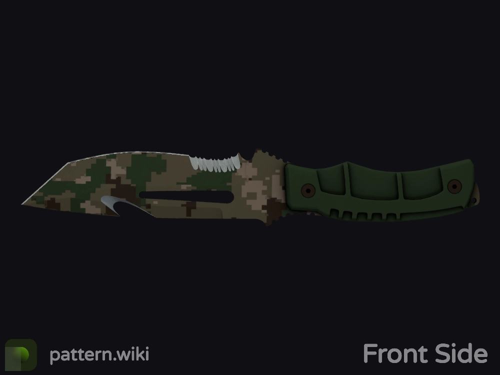 Survival Knife Forest DDPAT seed 446